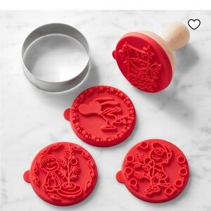 Williams Sonoma Disney Mickey & Minnie🐭Cookie Stamps♥️Gift for Valentine’s Day💌